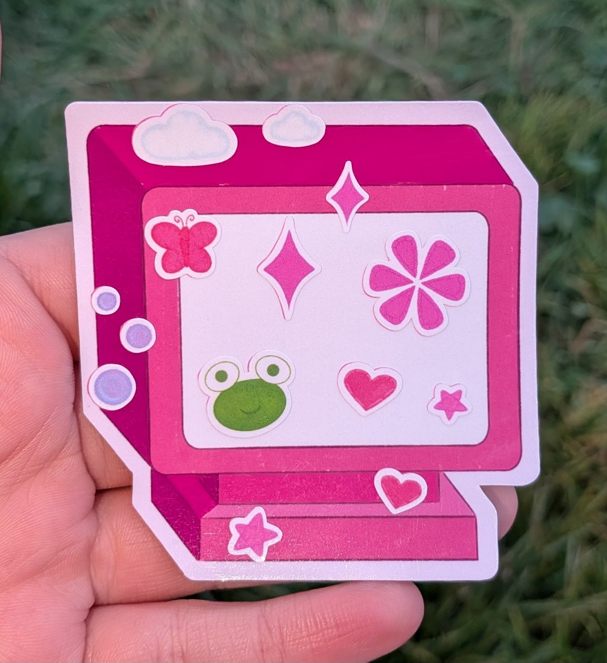 Comfy Computer Sticker Set