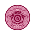 All Seeing Round Sticker