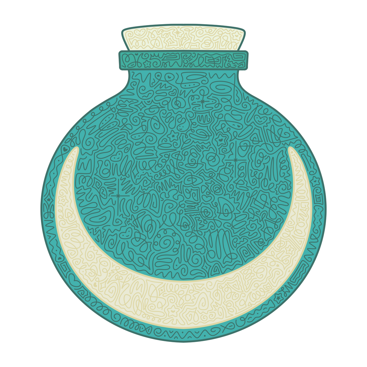 Moon Dust Sticker