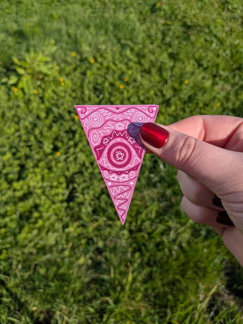 All Seeing Pizza Sticker
