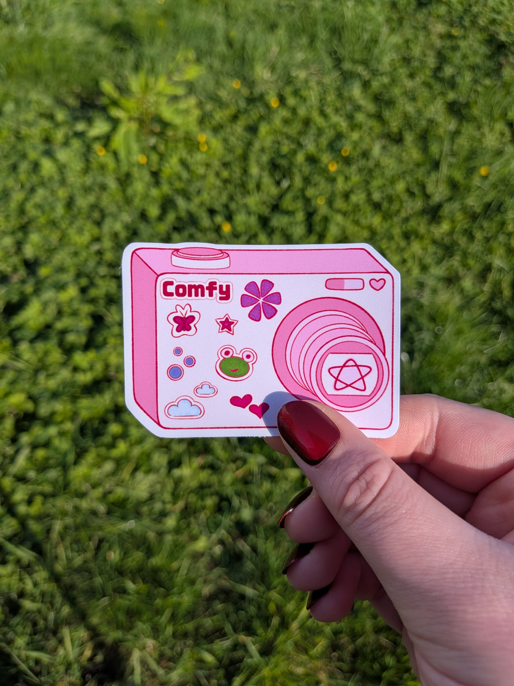 Comfy Camera Sticker
