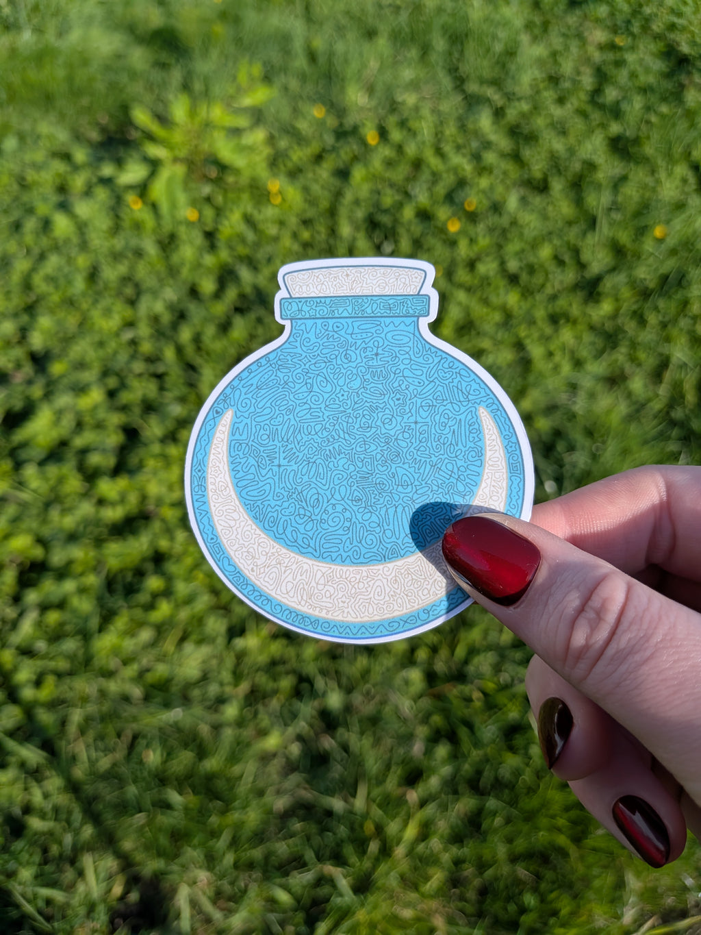 Moon Dust Sticker